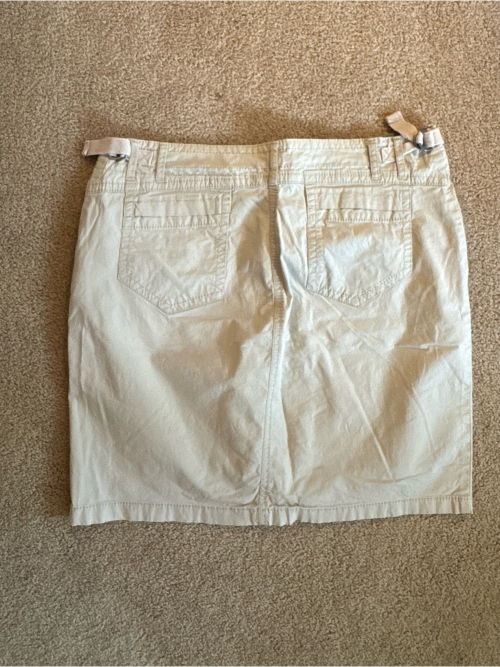 Women’s Casual Khaki Skirt - Picture 4 of 5